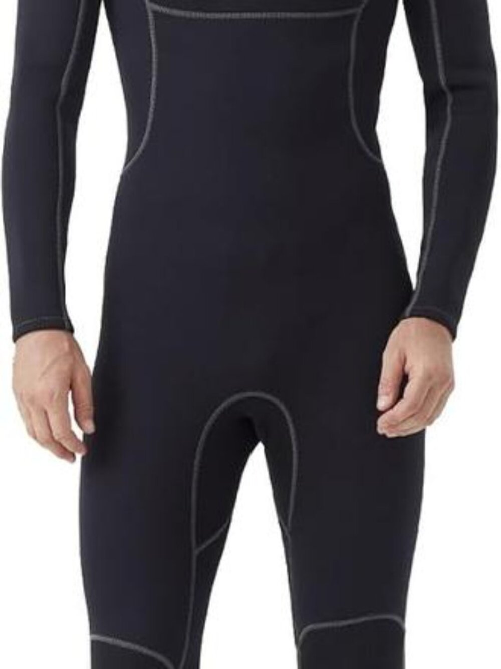 4X Men Wetsuits 3/2mm Neoprene Wet Suit Back Front Zip Cold Water for Surf NEW